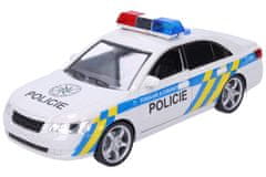 Zaparevrov Policijski avto z zvočnimi in svetlobnimi učinki, vključno z baterijami (24 cm)