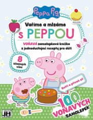 Zaparevrov Knjiga nalepk Kuhamo in jemo Piglet Peppa Pig