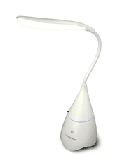 Esperanza Namizna LED lučka CHARM z bluetooth zvočnikom, bela barva