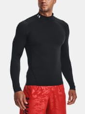 Under Armour Majica UA HG Armour Comp Mock LS-BLK M