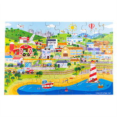 Bigjigs Toys City Floor Puzzle 48 kosov