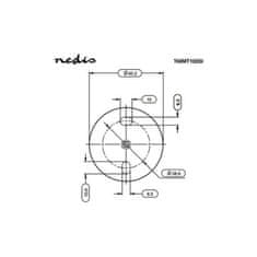 Nedis Stenski nosilec za tablico 7-12'' TWMT100SI