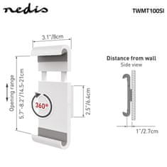 Nedis Stenski nosilec za tablico 7-12'' TWMT100SI