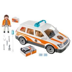 Playmobil notar PKW | s svetlobo in zvokom, Gradbeni materiali, gradbeništvo PLA70050