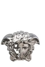 Rosenthal Versace ROSENTHAL VERSACE MEDUSA GRANDE Vaza 21 cm srebrna