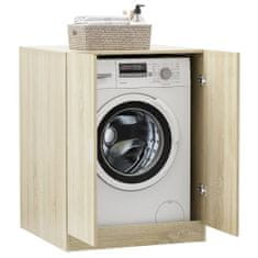 Vidaxl Omara za pralni stroj sonoma hrast 71x71,5x91,5 cm