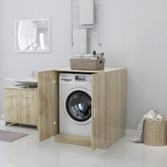 Vidaxl Omara za pralni stroj sonoma hrast 71x71,5x91,5 cm