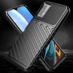 slomart thunder case prilagodljiv oklepni ovitek xiaomi poco m3 / xiaomi redmi 9t black