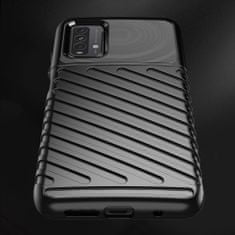 HURTEL THUNDER CASE UPOGLJIV OKLEPNI OVITEK ZA XIAOMI POCO M3 / XIAOMI REDMI 9T ČRN