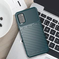 slomart thunder case prilagodljiv oklepni ovitek xiaomi poco m3 / xiaomi redmi 9t green