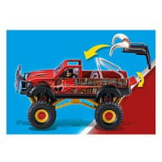 Playmobil Monster Truck Horned , Kaskaderska predstava, 57 kosov