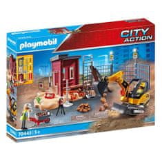 Playmobil MINI BAGER Z GRADBENIM ODDELKOM 70443, MINI BAGER Z GRADBENIM ODDELKOM 70443