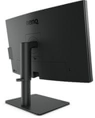 BENQ PD2705U monitor, 68,5 cm, 4K UHD, IPS, črn (9H.LKDLA.TPE)