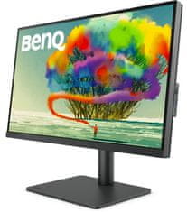 BENQ PD2705U monitor, 68,5 cm, 4K UHD, IPS, črn (9H.LKDLA.TPE)