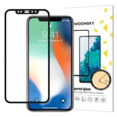 WOZINSKY Izjemno močno celozaslonsko kaljeno steklo za Apple iPhone 11 Pro Max / XS Max, črno