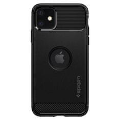 Spigen SPIGEN RUGGED ARMOR IPHONE 11 MAT ČRNA