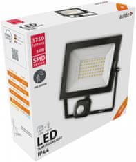 Avide Flood Light Slim LED reflektor, 50W, NW, 4000K, s senzorjem