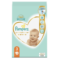 Pampers Premium Care plenice, vel. 3, 6 kg–10 kg, 120/1