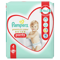 Pampers Premium Care 4 (9-15 kg) hlačne plenice Carry Box 22 kosov