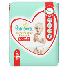 Pampers hlačne plenice Premium Care Pants 5 (12-17 kg) Carry Box 20 kosov