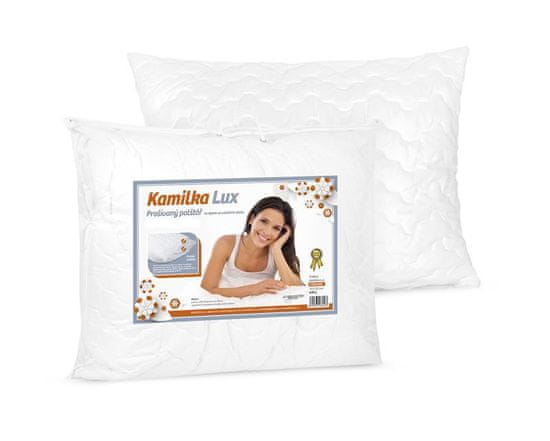 LUX Vzglavnik Kamilka 600g - 50x70 cm - bela