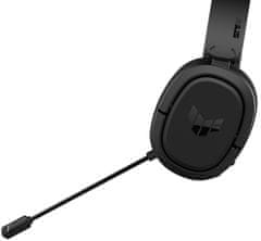 ASUS TUF Gaming H1 slušalke, brezžične, črne (90YH0391-B3UA00)