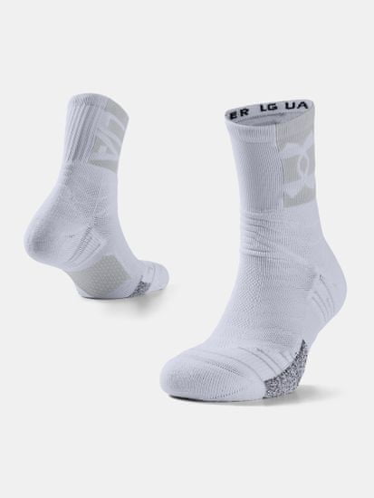 Under Armour Nogavice Playmaker Crew-WHT