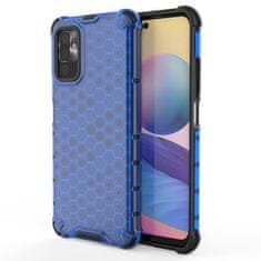 slomart honeycomb case armor cover with tpu bumper za xiaomi redmi note 10 5g / poco m3 pro blue