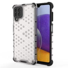 slomart ohišje honeycomb case z odbijačem tpu za samsung galaxy a22 4g prozorno