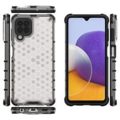 slomart ohišje honeycomb case z odbijačem tpu za samsung galaxy a22 4g prozorno