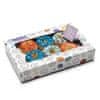 Gift DONUTS nogavic Blueberry Orange 3 pari