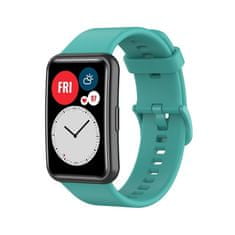 BStrap Silicone pašček za Huawei Watch Fit, teal