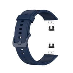 BStrap Silicone pašček za Huawei Watch Fit, dark blue