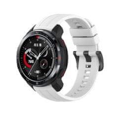 BStrap Silicone pašček za Honor Watch GS Pro, white