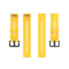 BStrap Silicone pašček za Honor Watch GS Pro, yellow