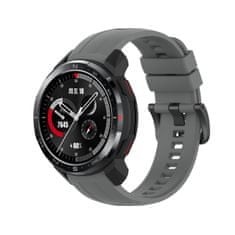 BStrap Silicone pašček za Honor Watch GS Pro, dark gray