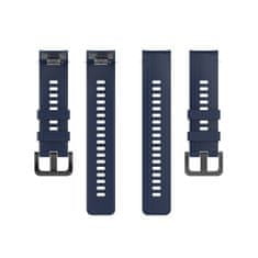 BStrap Silicone pašček za Honor Watch GS Pro, dark blue