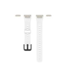 BStrap Silicone pašček za Honor Band 6 / Huawei Band 6, white