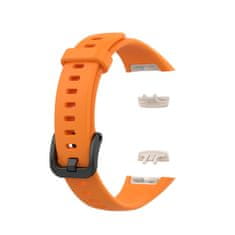 BStrap Silicone pašček za Honor Band 6 / Huawei Band 6, orange