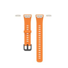 BStrap Silicone pašček za Honor Band 6 / Huawei Band 6, orange