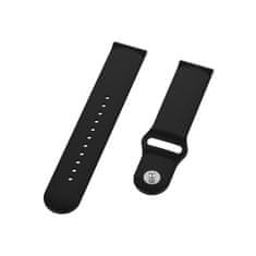 BStrap Silicone pašček za Garmin Vivoactive 4s, black