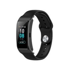 BStrap Silicone pašček za Garmin Vivoactive 4s, black