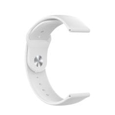 BStrap Silicone pašček za Garmin Vivoactive 4s, white