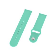 BStrap Silicone pašček za Garmin Vivoactive 4s, teal