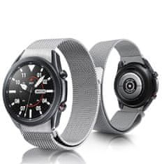 BStrap Milanese pašček za Samsung Galaxy Watch 4 / 5 / 5 Pro / 6, silver