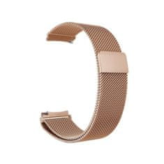 BStrap Milanese pašček za Samsung Galaxy Watch 4 / 5 / 5 Pro / 6, rose gold