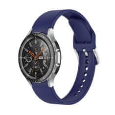 BStrap Silicone pašček za Samsung Galaxy Watch 4 / 5 / 5 Pro / 6, dark blue