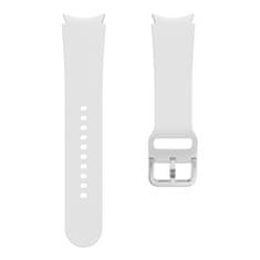 BStrap Silicone pašček za Samsung Galaxy Watch 4 / 5 / 5 Pro / 6, white