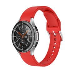 BStrap Silicone pašček za Samsung Galaxy Watch 4 / 5 / 5 Pro / 6, red