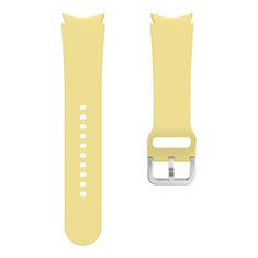 BStrap Silicone pašček za Samsung Galaxy Watch 4 / 5 / 5 Pro / 6, yellow